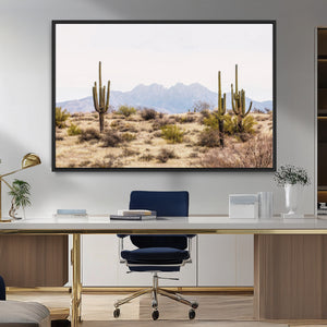 Arizona Desert Wall Art Print | Arizona Desert Canvas Print