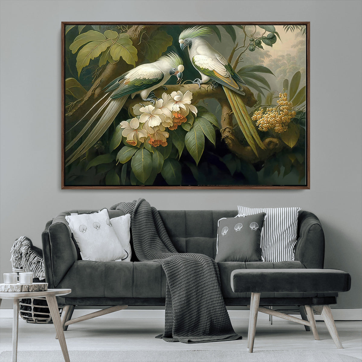 Tropical Paradise Print Wall Art Stunning Artwork of a