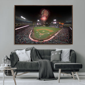 Fireworks at Angel Stadium – Los Angeles Angels Canvas