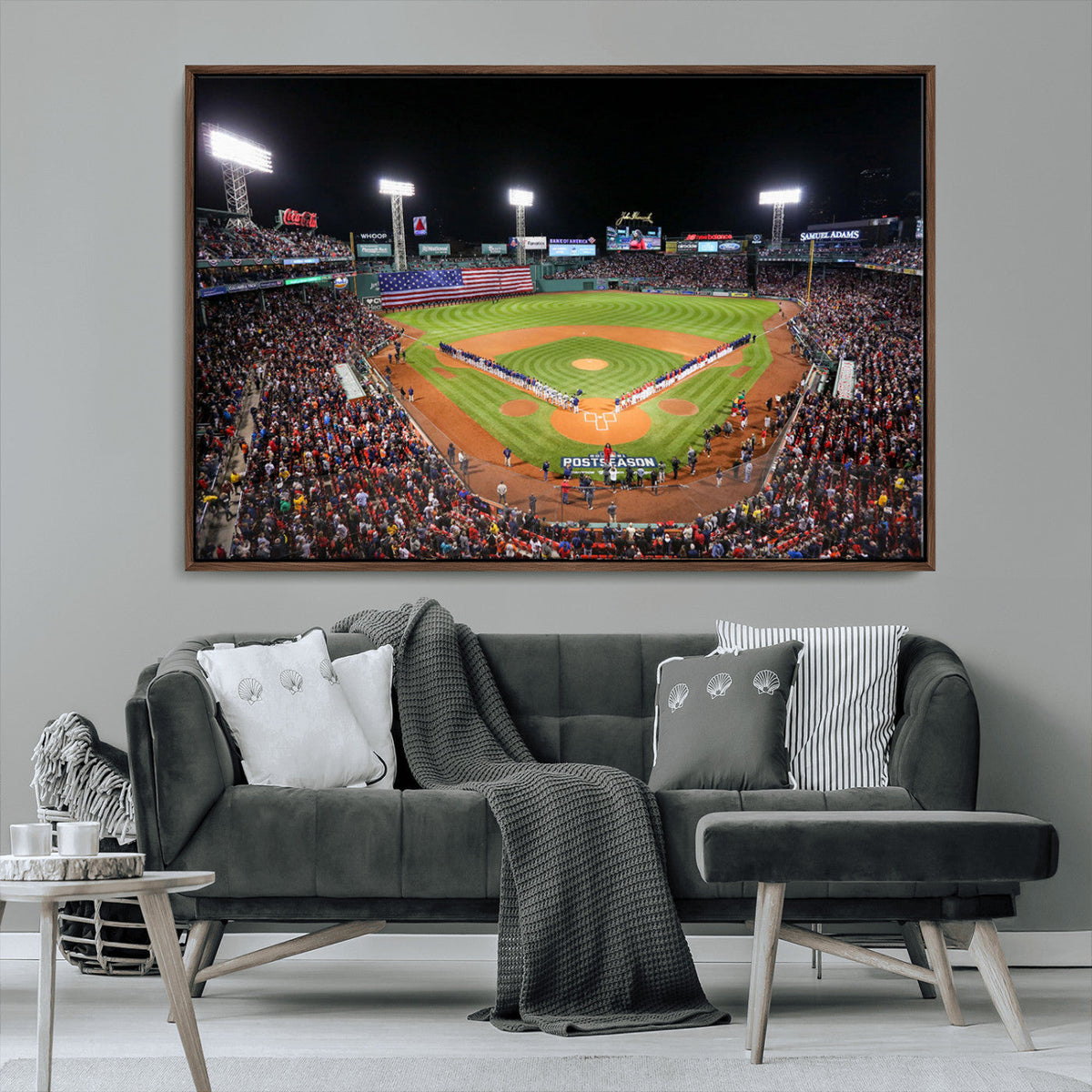 Fenway Park Wall Art Canvas Print | Large Baseball Stadium