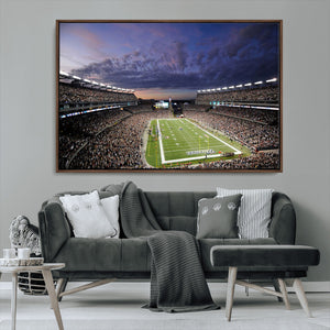 New England Patriots Football Team Print - Foxborough