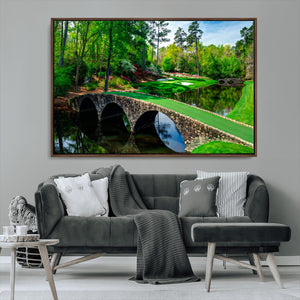 Augusta National Golf Club Wall Art - Panoramic Bridge &