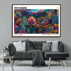 Framed Yayoi Kusama 1986 Wall Art Print – Japanese Wall Art