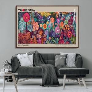 Yayoi Kusama Wall Art Canvas Print, Abstract Art, Large