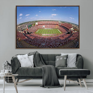 William Brice Stadium Wall Art Canvas Print – Stadium Crowd