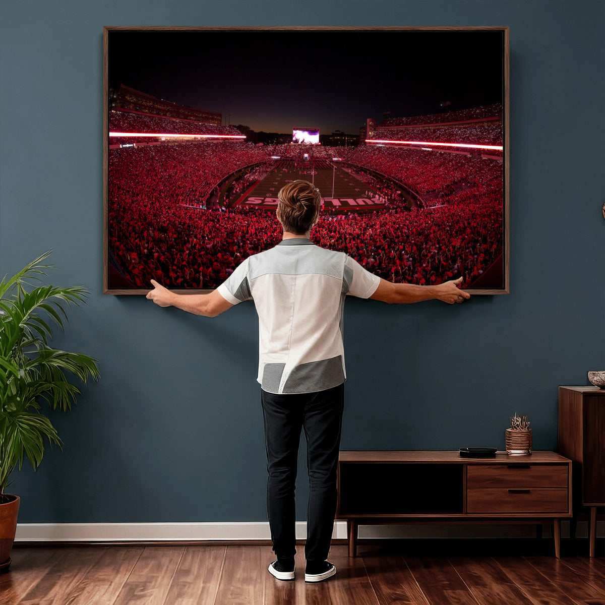 Sanford Stadium Wall Art Canvas Print – Georgia Bulldogs
