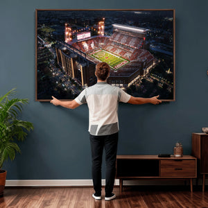 Oklahoma Memorial Stadium - Gaylord Memorial Stadium Wall