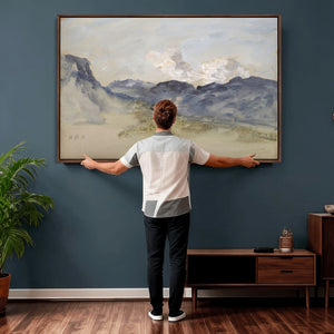 Alps Hercules Brabazon Brabazon Abstract Wall Art Canvas