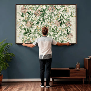William Morris Jasmine 1872 Canvas Wall Art — Arts and