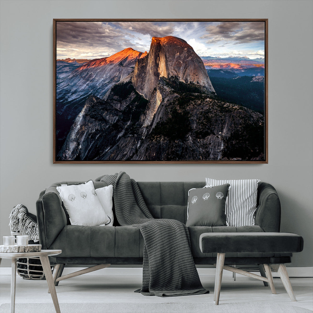 Half Dome Yosemite Wall Art – Majestic Mountain Landscape