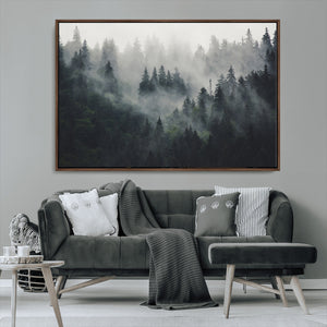 Nature Wall Decor - Serene Triptych Nature Print – Woodland