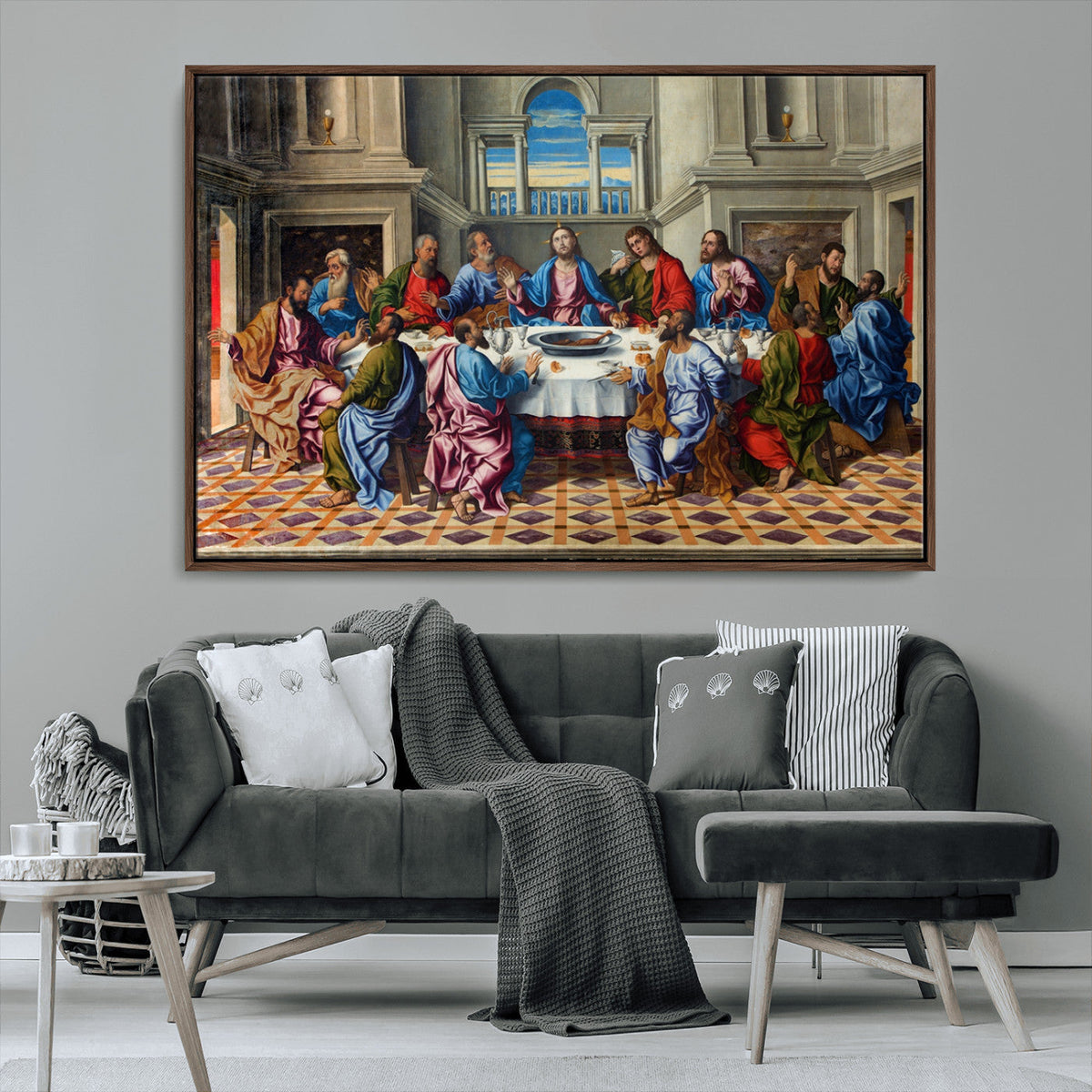 The Last Supper Multi Panel Canvas Wall Art