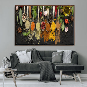 Spices Wall Art Canvas Print