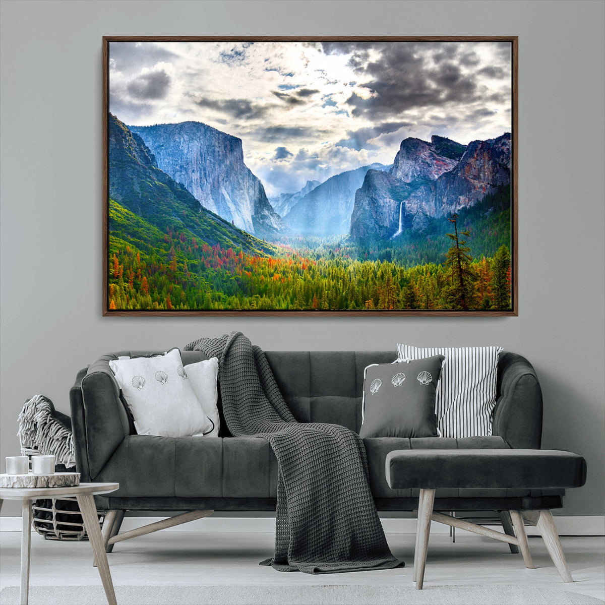 Yosemite National Park El Capitan Landscape Wall Art,
