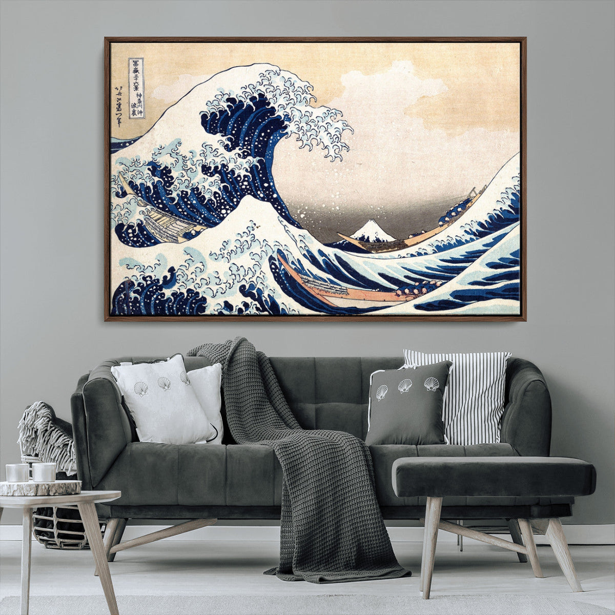 Hokusai: The Breaking Wave off Kanagawa Canvas Print