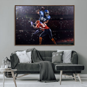American Football Wall Art Canvas Print, Stadium Sport Wall