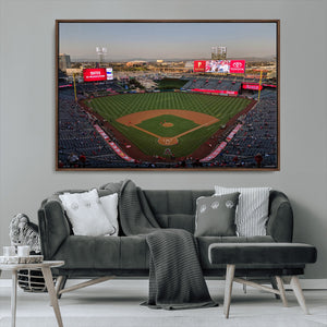 Los Angeles Angels Baseball Canvas Print - Anaheim Angel