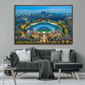 Los Angeles Dodgers Wall Art Canvas, Dodger Stadium Wall Art