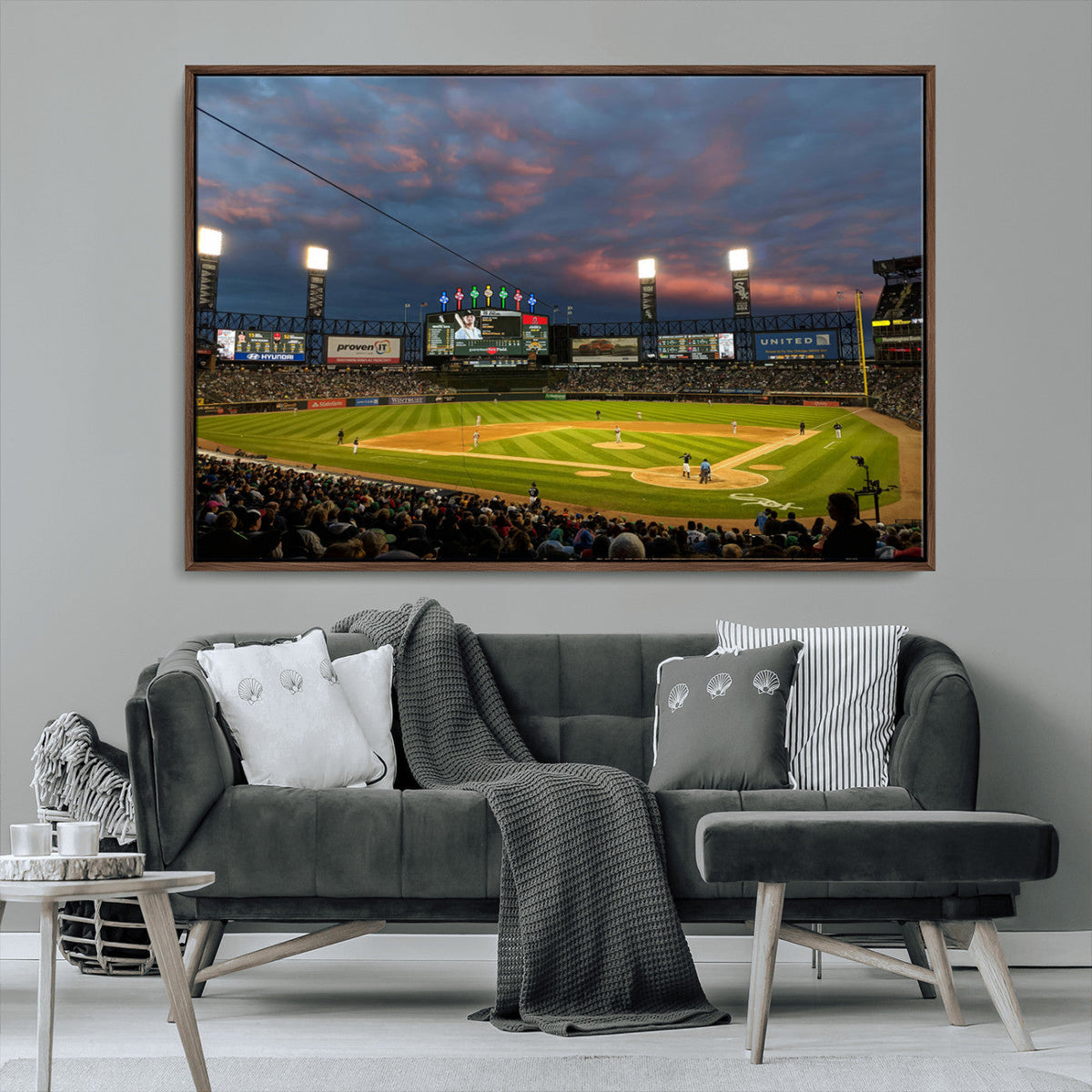 Chicago White Sox Baseball Team Print Canvas- Guaranteed
