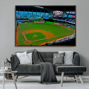 Miami Marlins Baseball Team Print - Miami LoanDepot Park