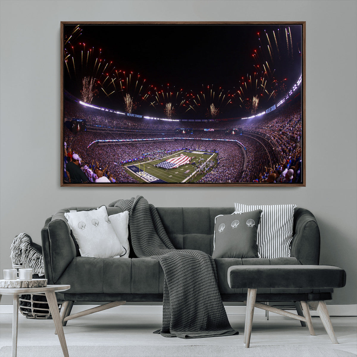 New York Giants Football Team Print - East Rutherford