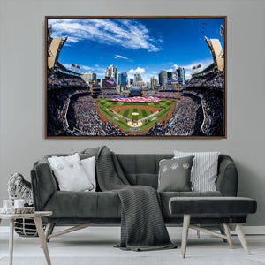 San Diego Padres Baseball Team Print - Petco Park Stadium