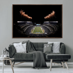 Eagles Field Stadium Wall Art | Philadelphia Eagles Football