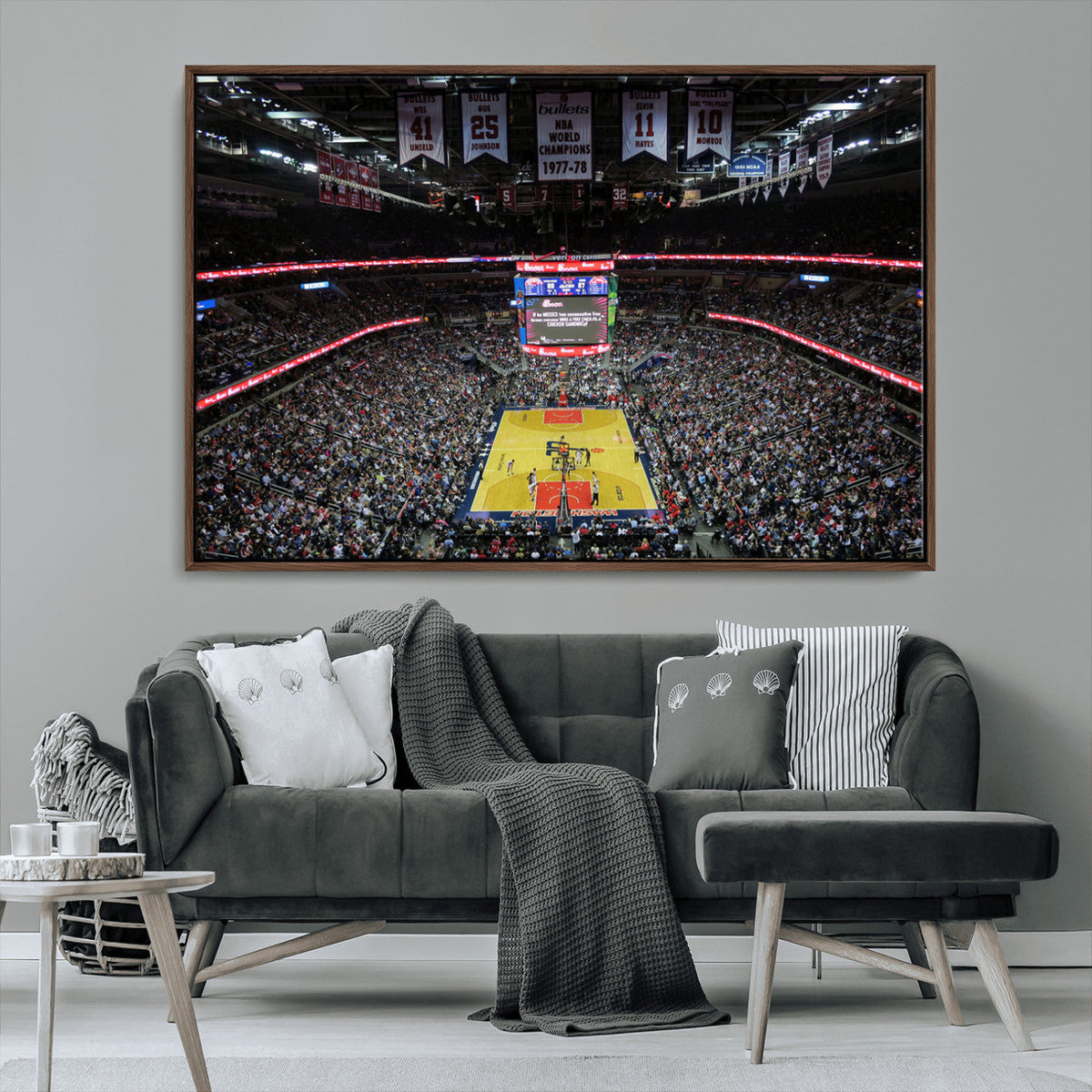Capital One Arena Stadium Wall Art | Canvas Print | Ready to