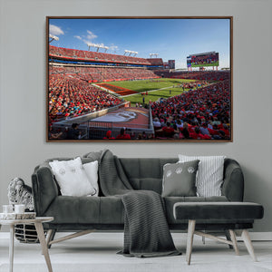 Florida Tampa Raymond James Stadium Wall Art Canvas Print -