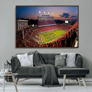NC State Wolfpack Football Team Print - Raleigh