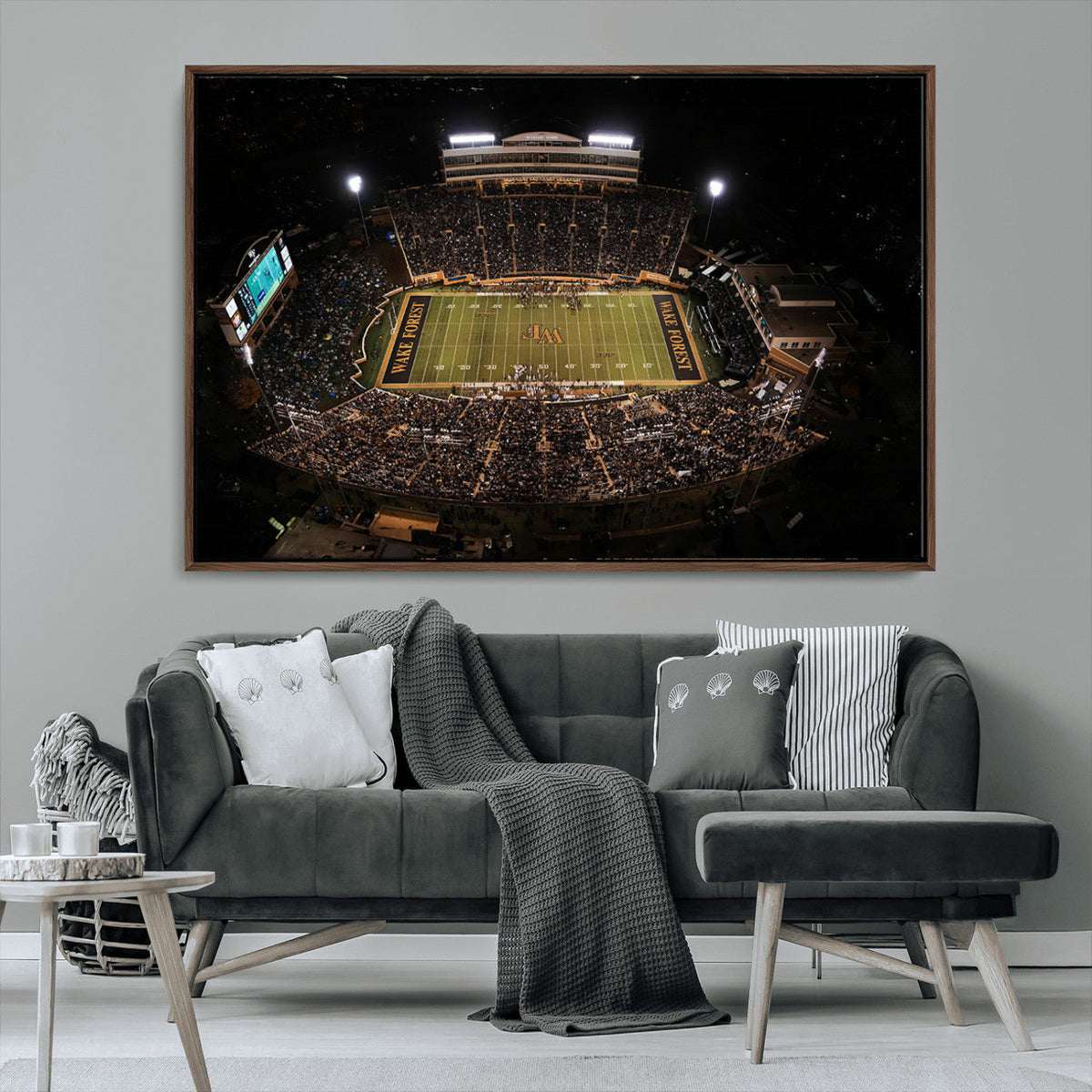 Wake Forest University Demon Deacons Canvas Printi, Football