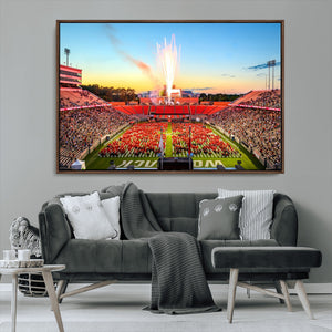 North Carolina State University Canvas Print, North Carolina