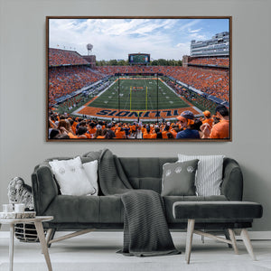 University of Illinois Fighting Illini Football Team Print