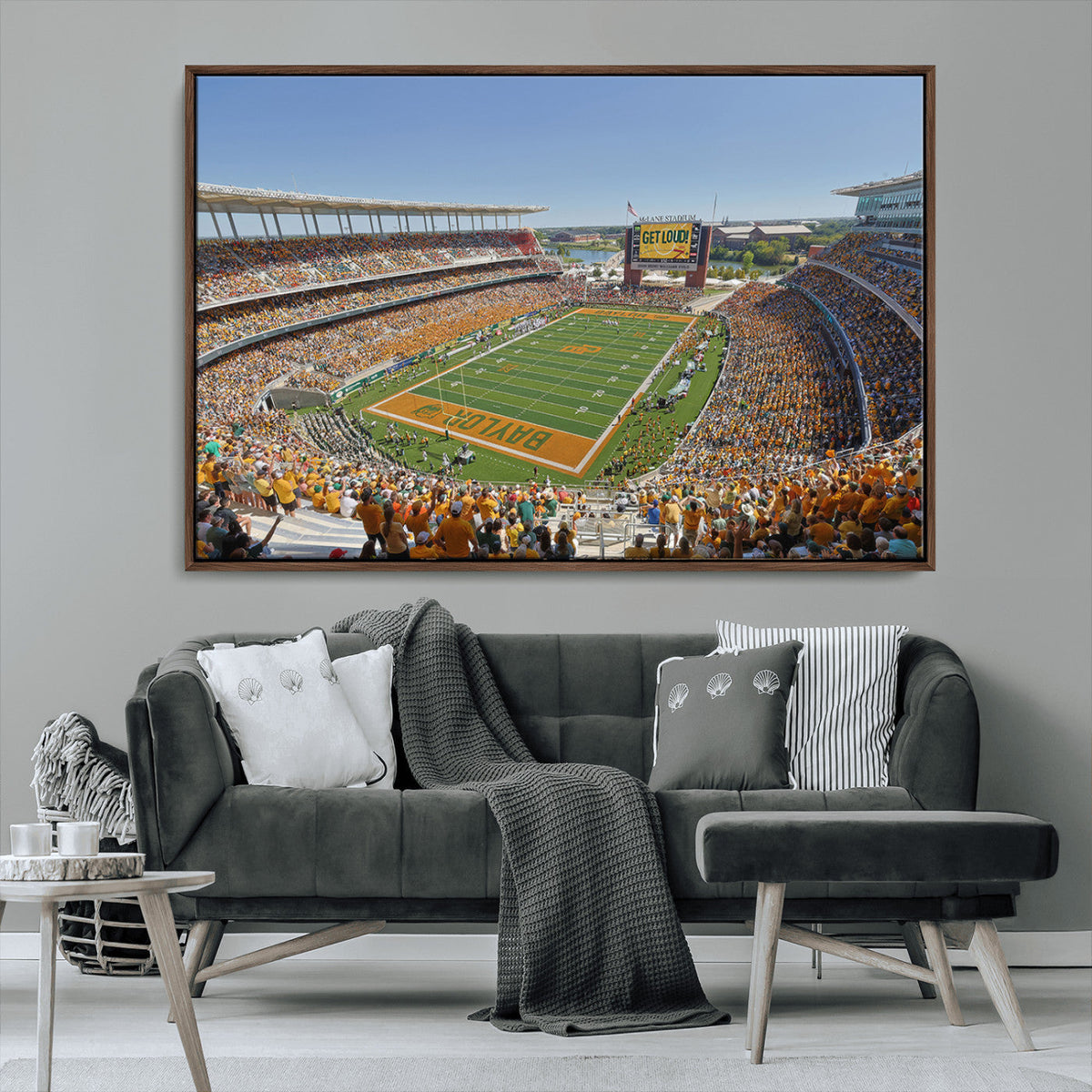 Baylor University Bears Football Team Print - Waco McLane