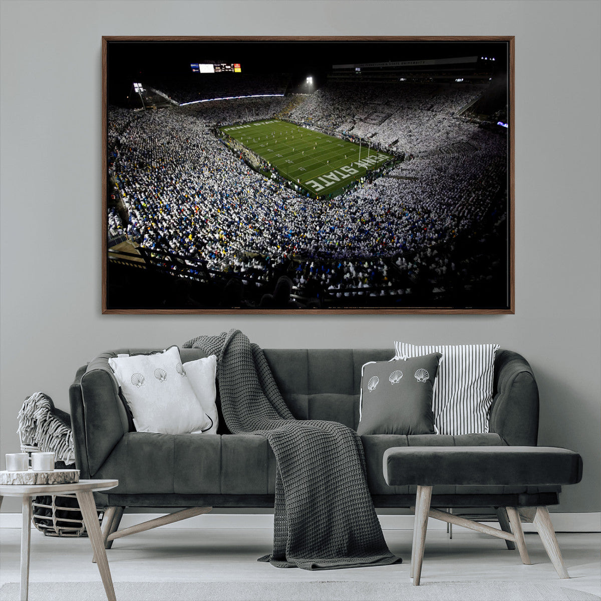 Penn State Football Stadium Wall Art - Beaver Stadium Canvas