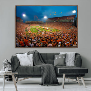Clemson University Tigers Football Team Print - Clemson