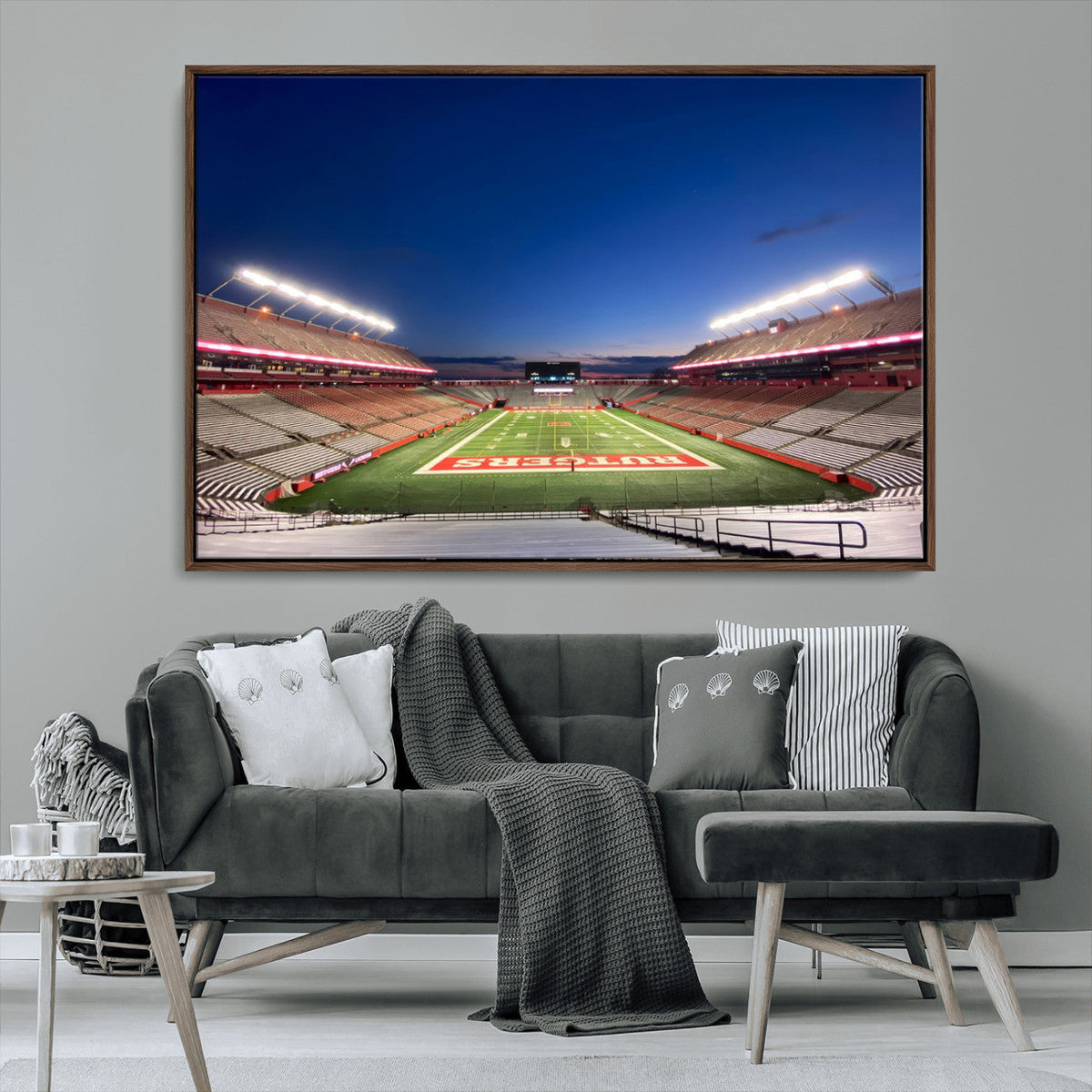 Rutgers Scarlet Knights Football Team Print - Piscataway SHI