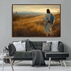 Jesus the Good Shepherd Wall Art Canvas Print -