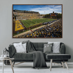 University of Wyoming Cowboys Football Team Print - Laramie