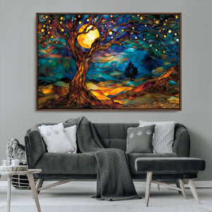 Tree of Life Wall Art - Yggdrasil Tree of Life Canvas Print