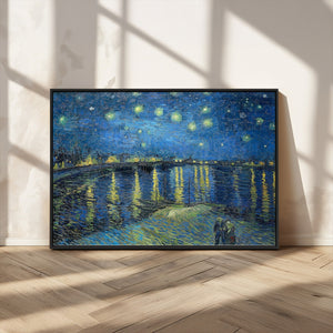 Vincent van Gogh Starry Night over the Rhone Abstract Wall