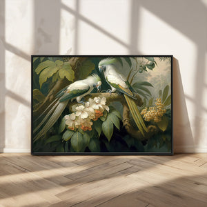 Tropical Paradise Print Wall Art Stunning Artwork of a