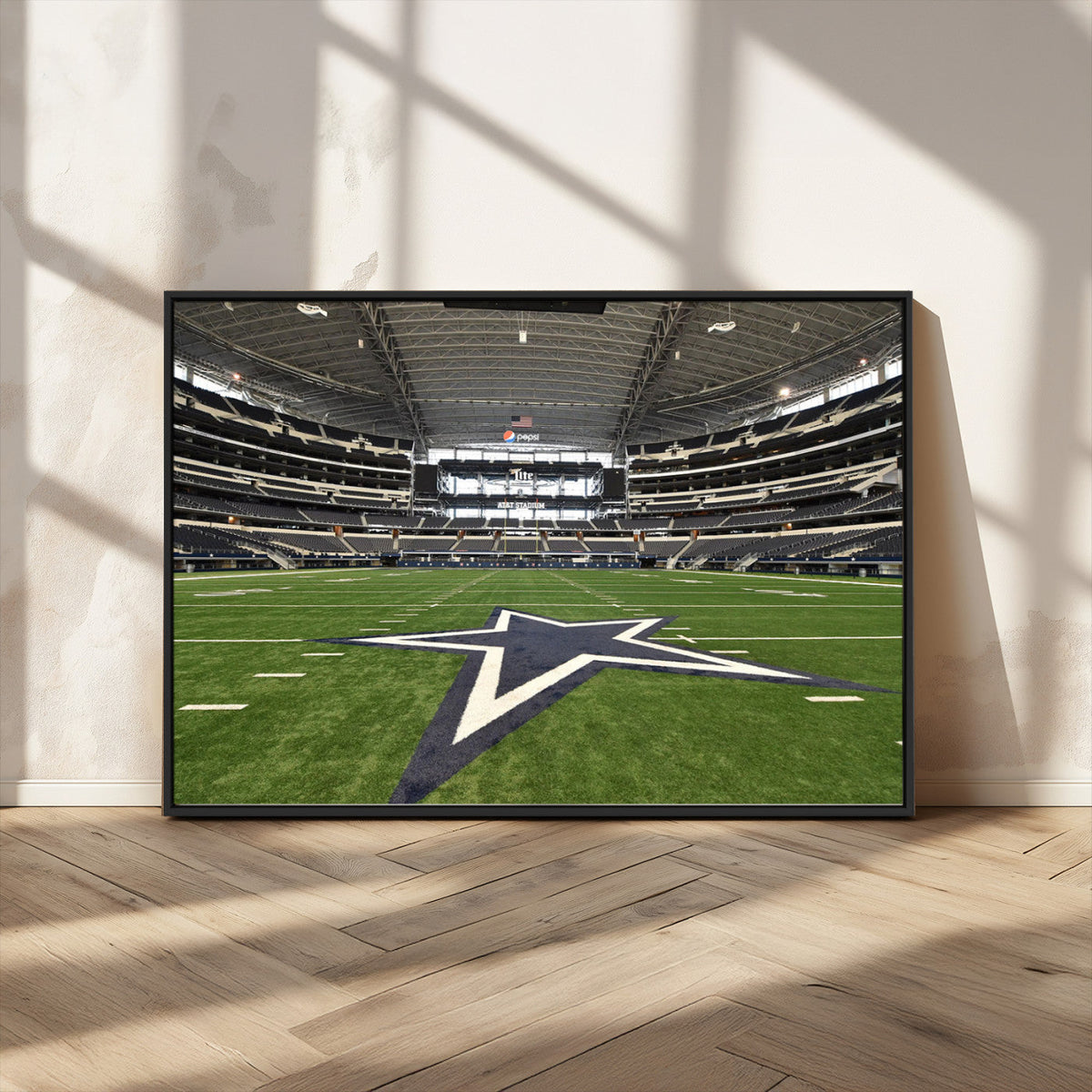 Dallas Cowboys Football Team Print - Arlington AT&T Stadium