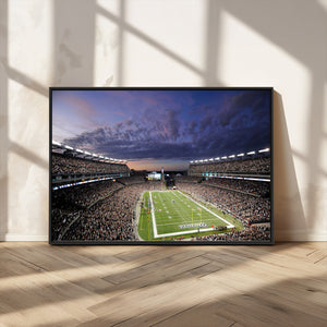 New England Patriots Football Team Print - Foxborough