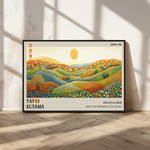 Yayoi Kusama Wall Art Print – Yayoi Kusama Wabi Sabi