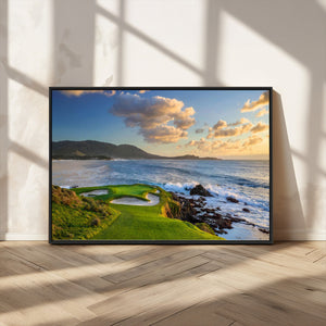 Pebble Beach Golf Links Wall Art Canvas Print – Iconic