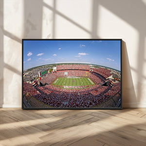 William Brice Stadium Wall Art Canvas Print – Stadium Crowd