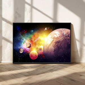 Space and Galaxy Canvas Print