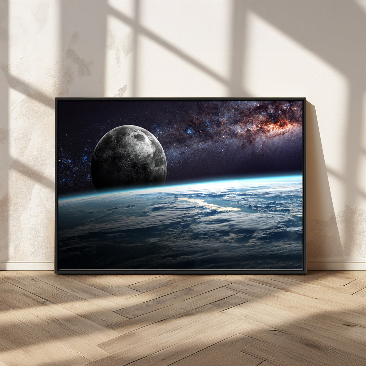 Space and Planet Canvas Print