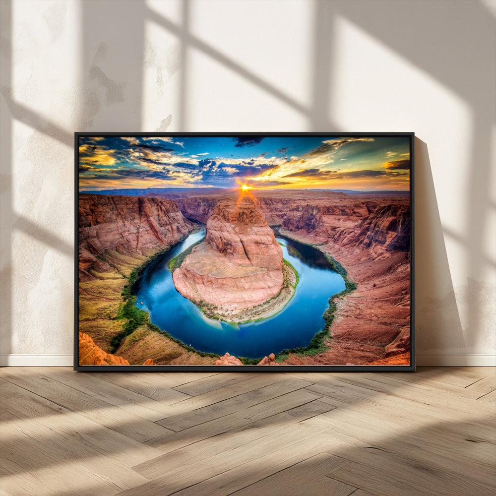 Sunset on the Horseshoe Bend Grand Canyon, Horseshoe Bend